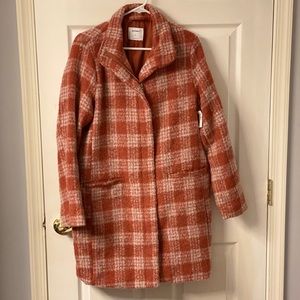 Old Navy plaid coat